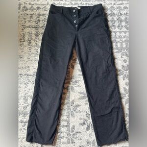 Black button up jeans